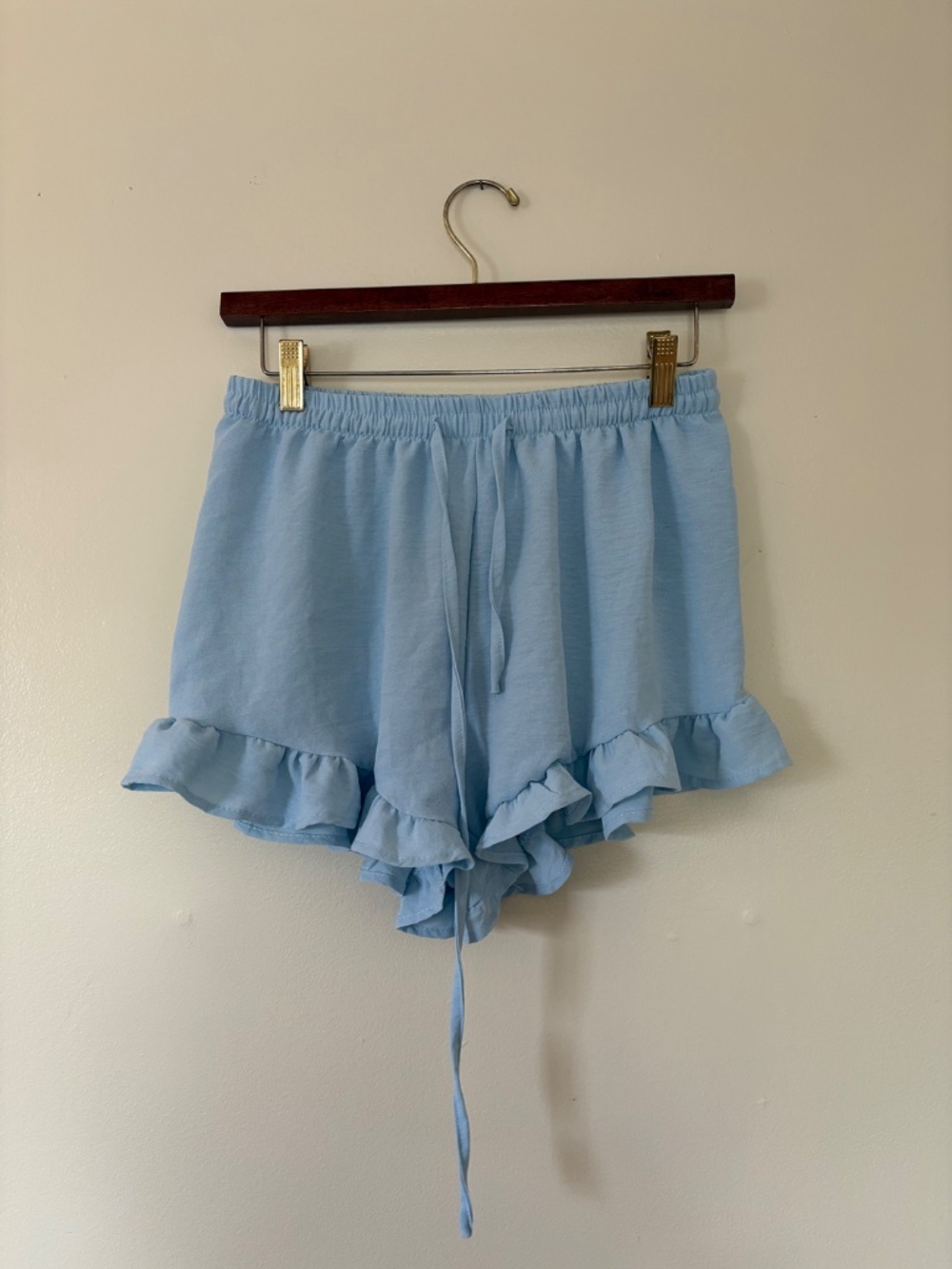 Blue Ruffled Sleep Set - Picture 6 of 7
